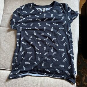 Moschino Black Tee, I bought it in boutique shop Milan! Pairs great  with jeans.